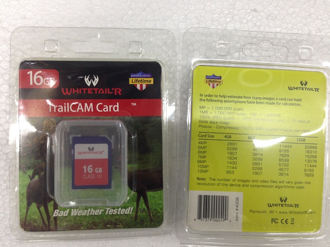 how to format sd card for trail camera
