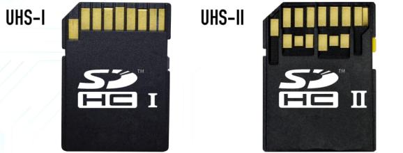 Difference Between UHS-I And UHS-II Cards